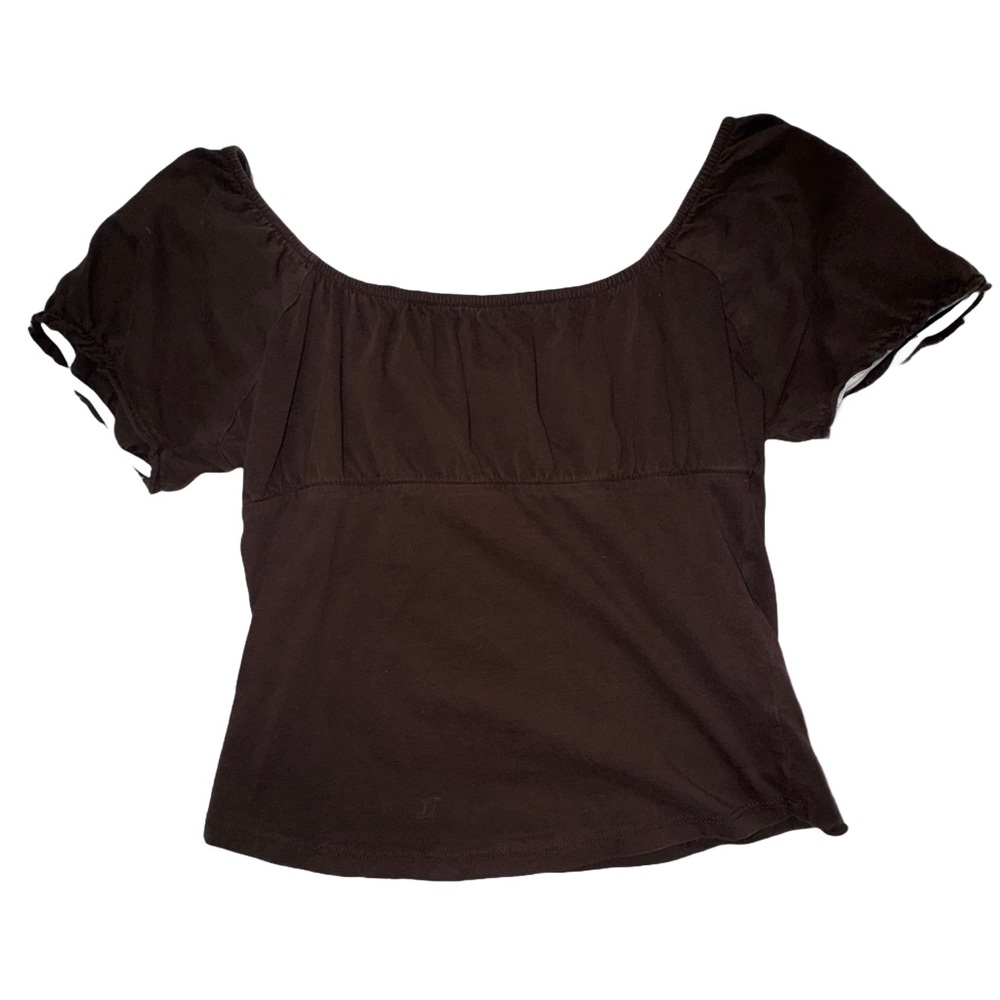 The Limited Costal Dark Brown Top